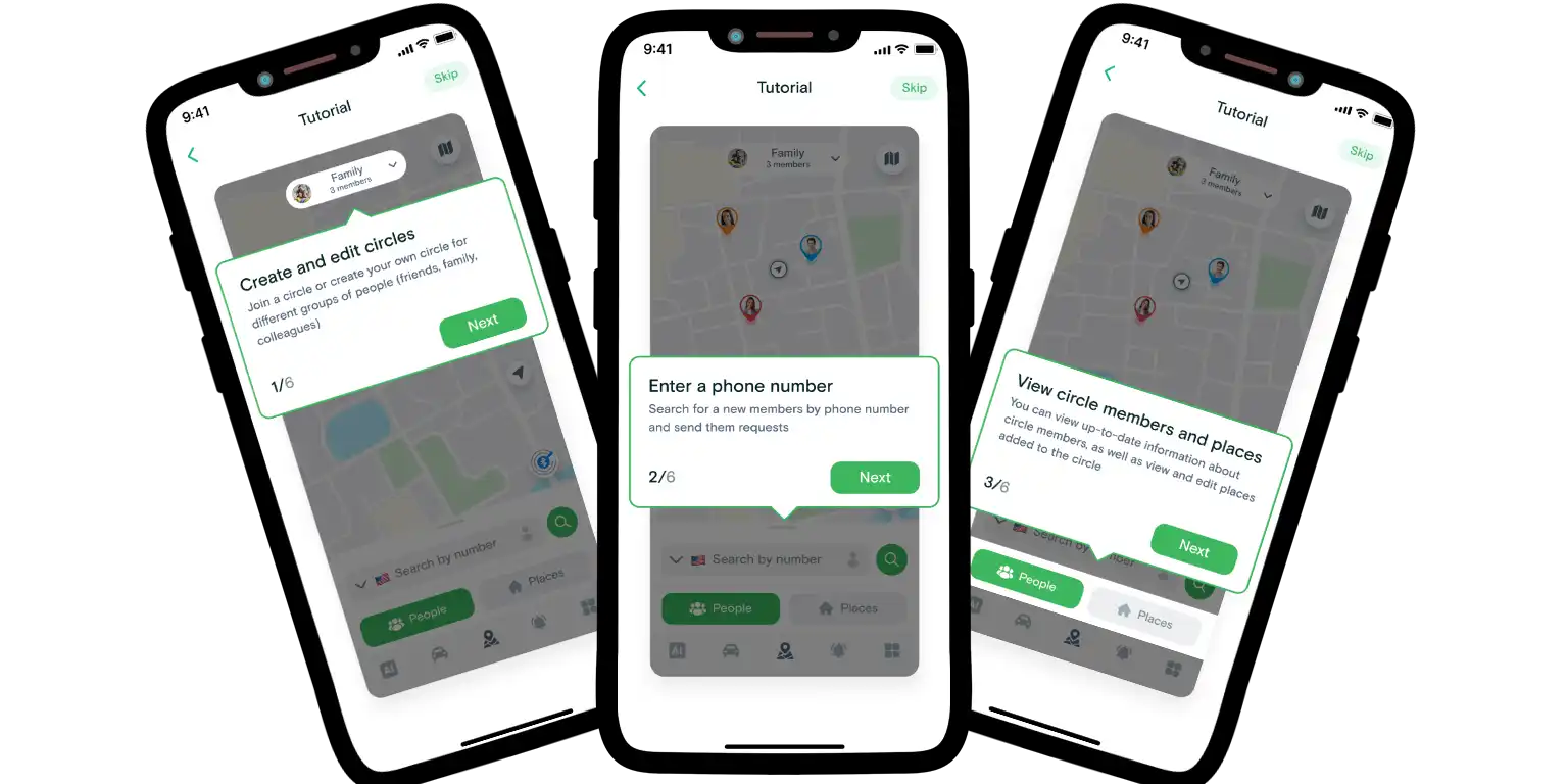 A part of the Number Tracker app interface.